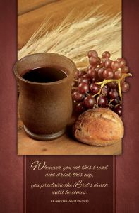 Communion | Whenever you eat this bread |Pkg 100 | Standard Bulletin 