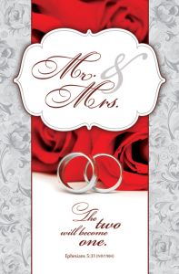 Wedding Standard Bulletin - Mr. & Mrs.