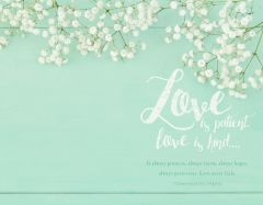 Wedding Standard Bulletin - Love is patient