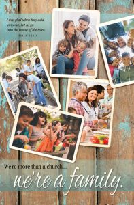Family Standard Bulletin - We're more than a church