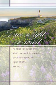 General Worship Standard Bulletin - I am the light of the world