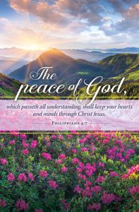 General Worship Standard Bulletin - The Peace of God