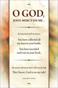 General Standard Bulletin - O God, Have Mercy on Me