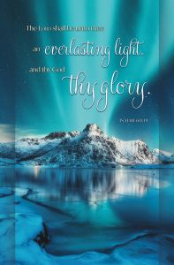 General - Everlasting Light, Isaiah 60:19 (KJV) - Pkg 100 - Standard Bulletin
