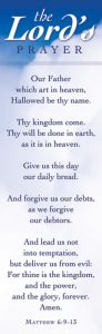 Bookmark - The Lord's Prayer