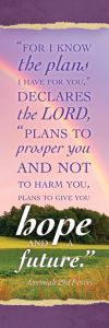 Bookmark - For I know the plans I have for you