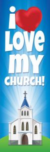 Bookmark - I love my Church!