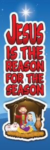 Bookmark - Jesus is the reason for the season
