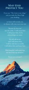 May God Protect You, Psalms 91:9-16 (NIV®) - Pkg 25 - Bookmark