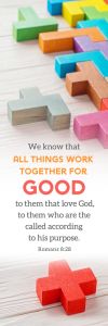 Bookmark - All Thing Work Together, Romans 8:28 (KJV) - Pkg 25